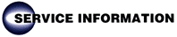 SERVICE INFORMATION
